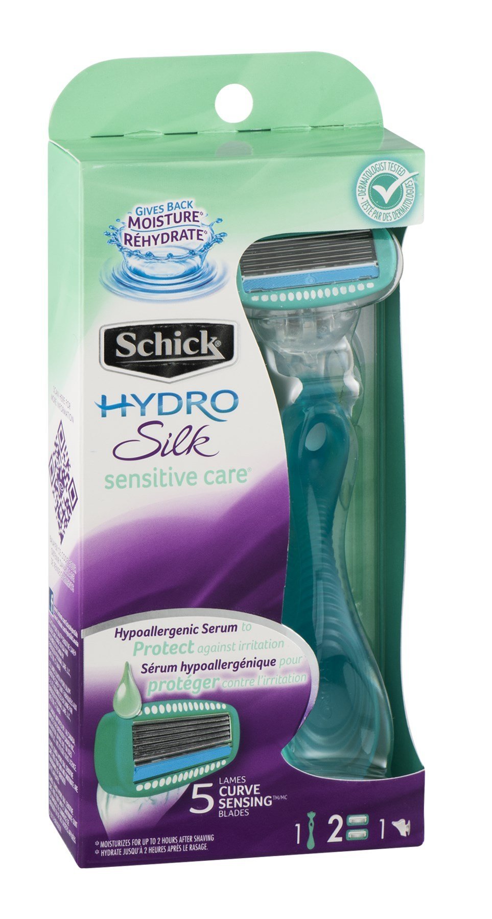 Schick Hydro Silk Sensitive Razor (2 Pack)/12pk
