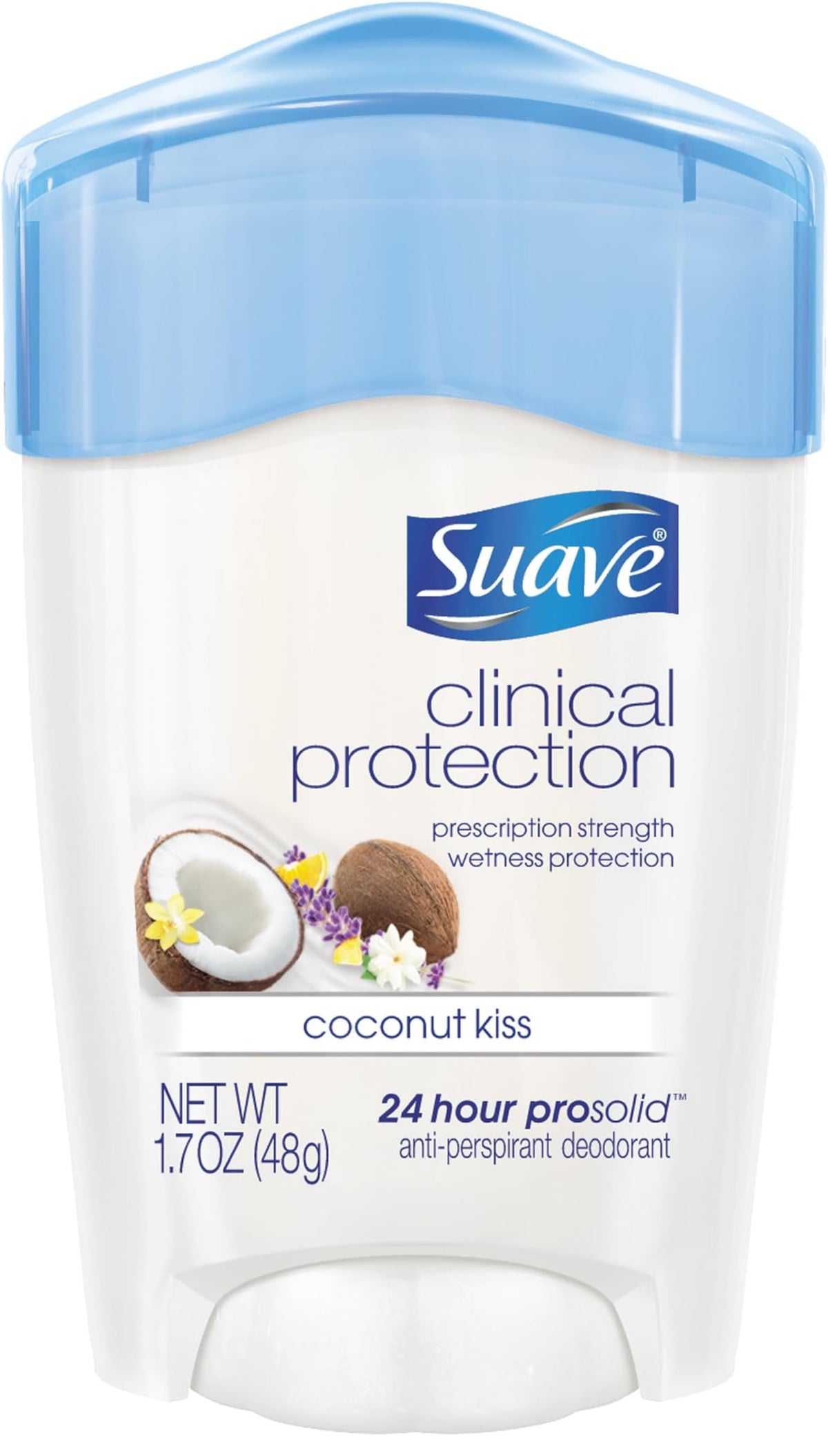 Suave Clinical Coconut Kiss, 1.7 oz — 24 Per Case