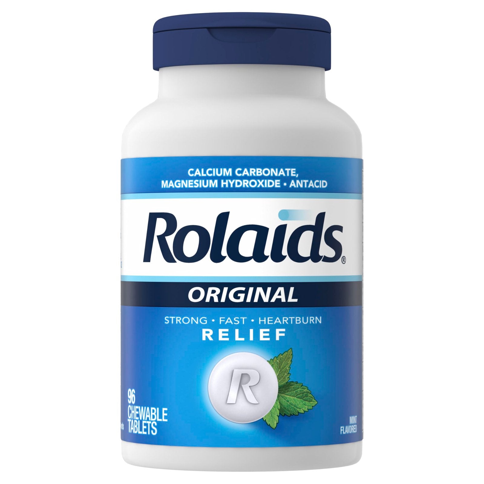 Rolaids Chewable Antacid Tablets Mint (96 ct)/24pk