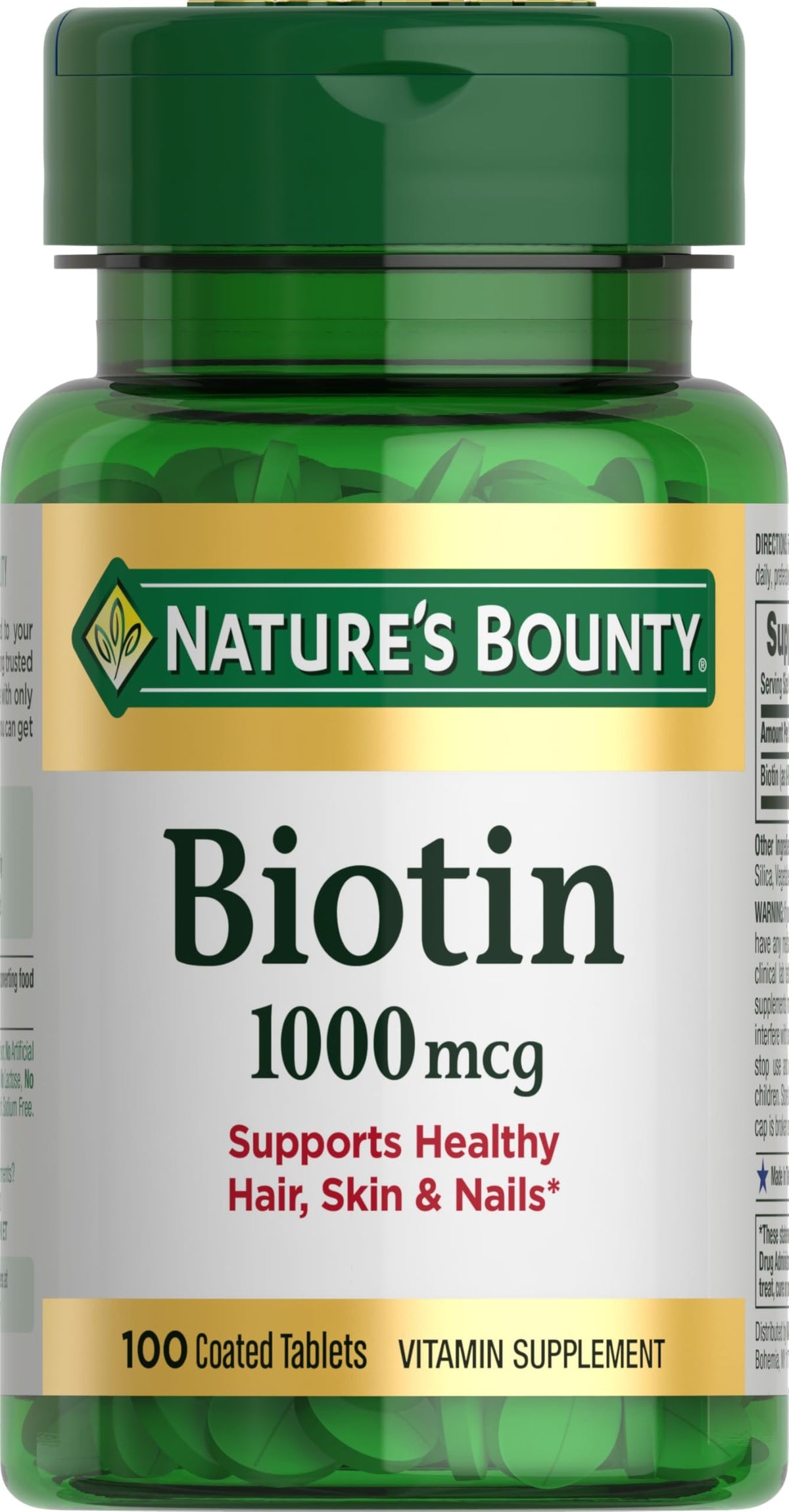 Nature's Bounty Biotin (100 Count)/24pk