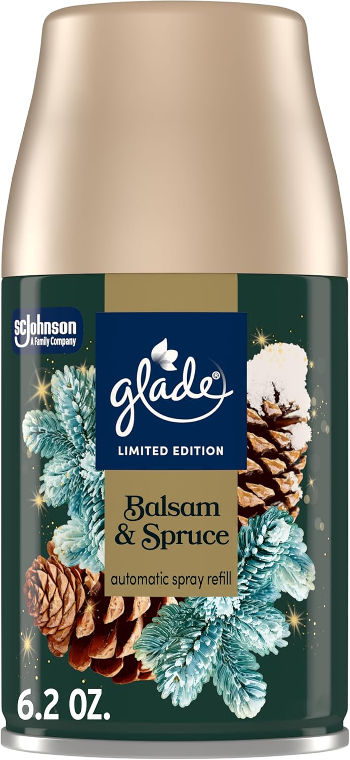Glade Automatic Spray Refill LTO Balsam & Spruce, 6.2 oz — 4 Per Case