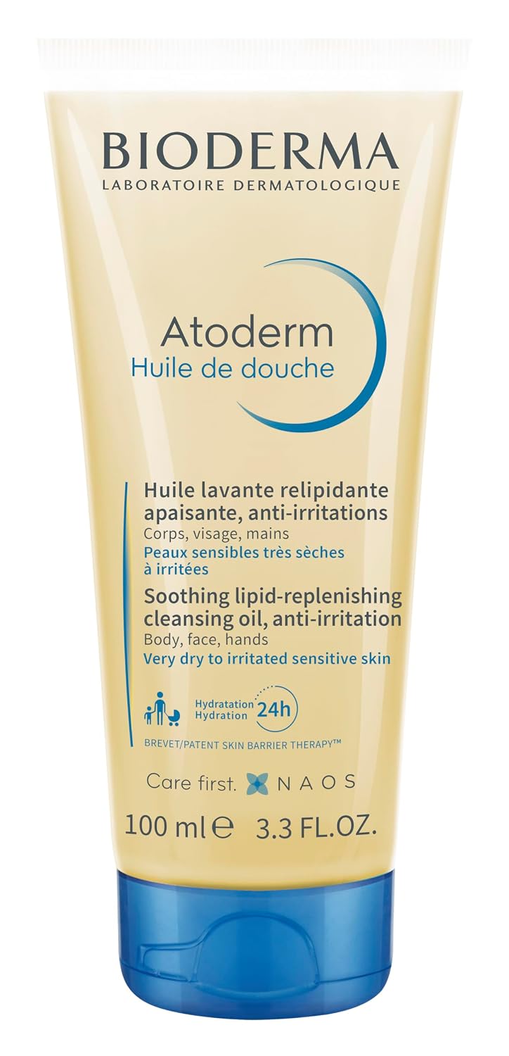 Bioderma Atoderm Shower Oil, 33.8 oz — 6 Per Case