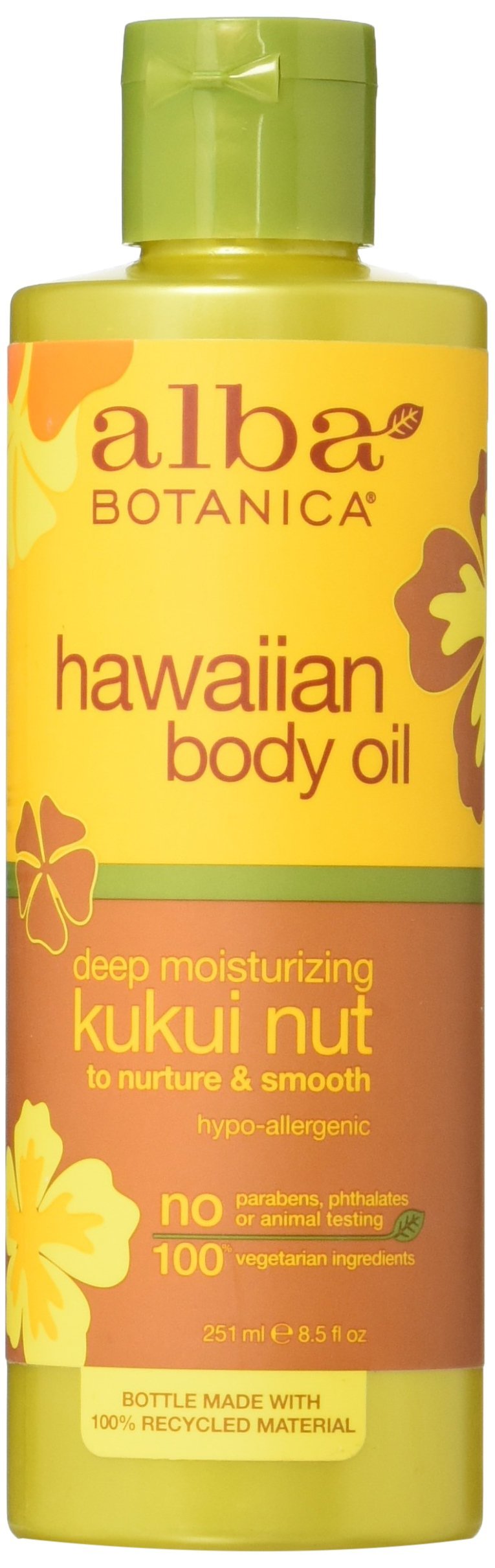 Alba Botanica Massage Oil (8.5 oz)/6pk