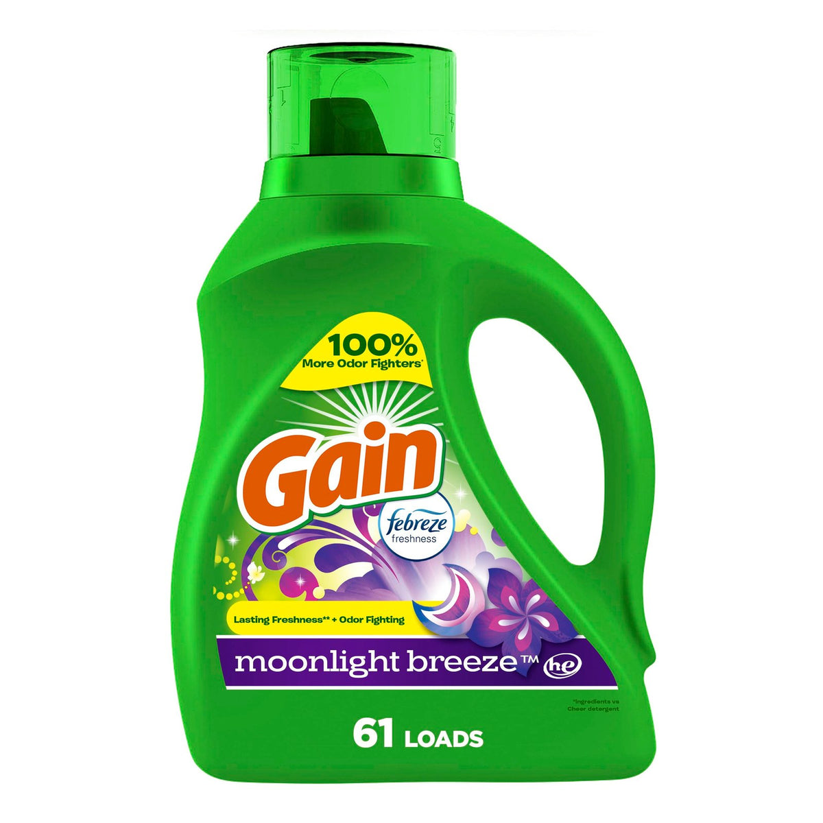 Gain + Aroma Boost Detergent Moonlight Breeze (88 oz)/4pk