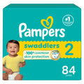 Pampers Swaddlers Diapers Size 2 (84 ct)/1pk