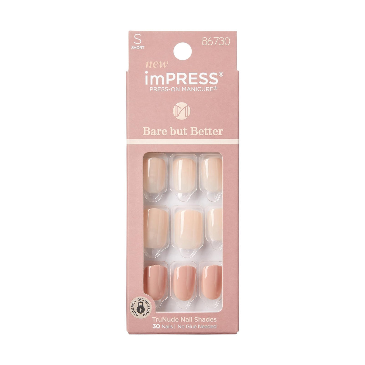 Kiss Impress Press-On Nails "Simple Pleasure" (30 ct)/36pk