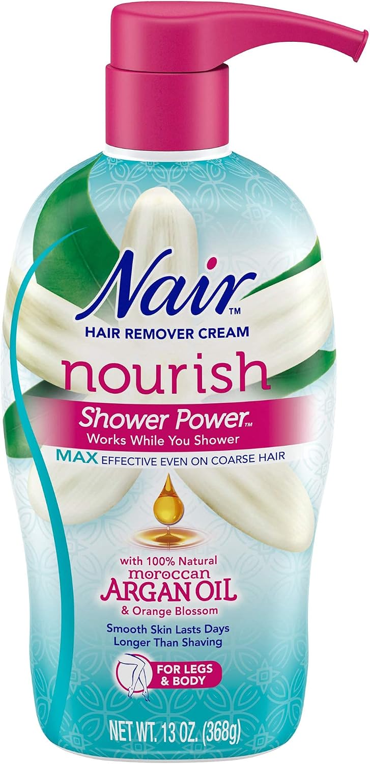 Nair 12 oz Shower Powr Max Argan — Case of 12