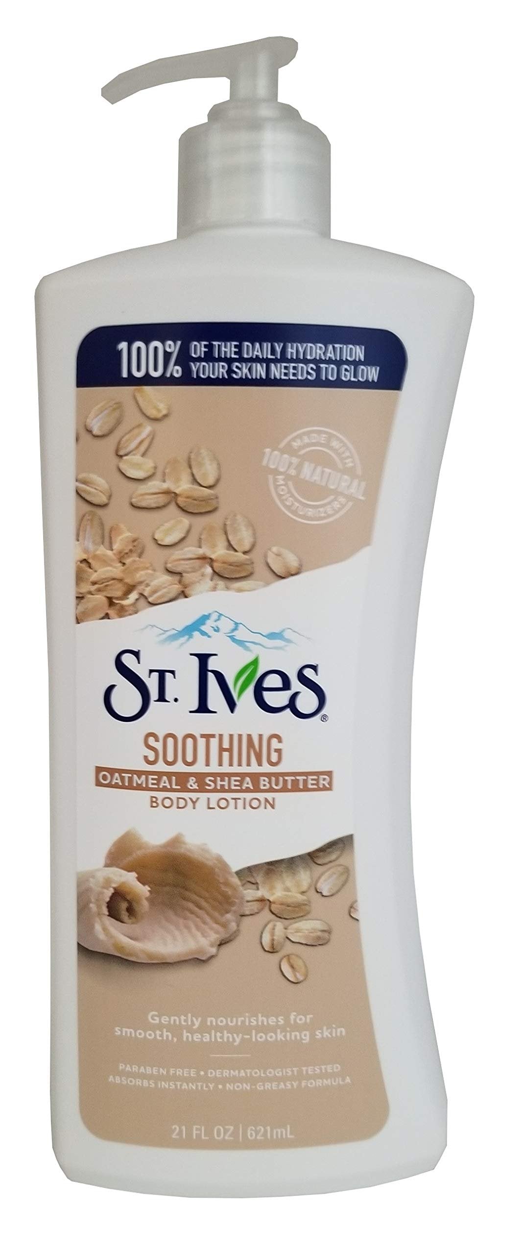 St. Ives Oatmeal & Shea Butter Body Lotion (21 oz, 3 Pack)/4pk