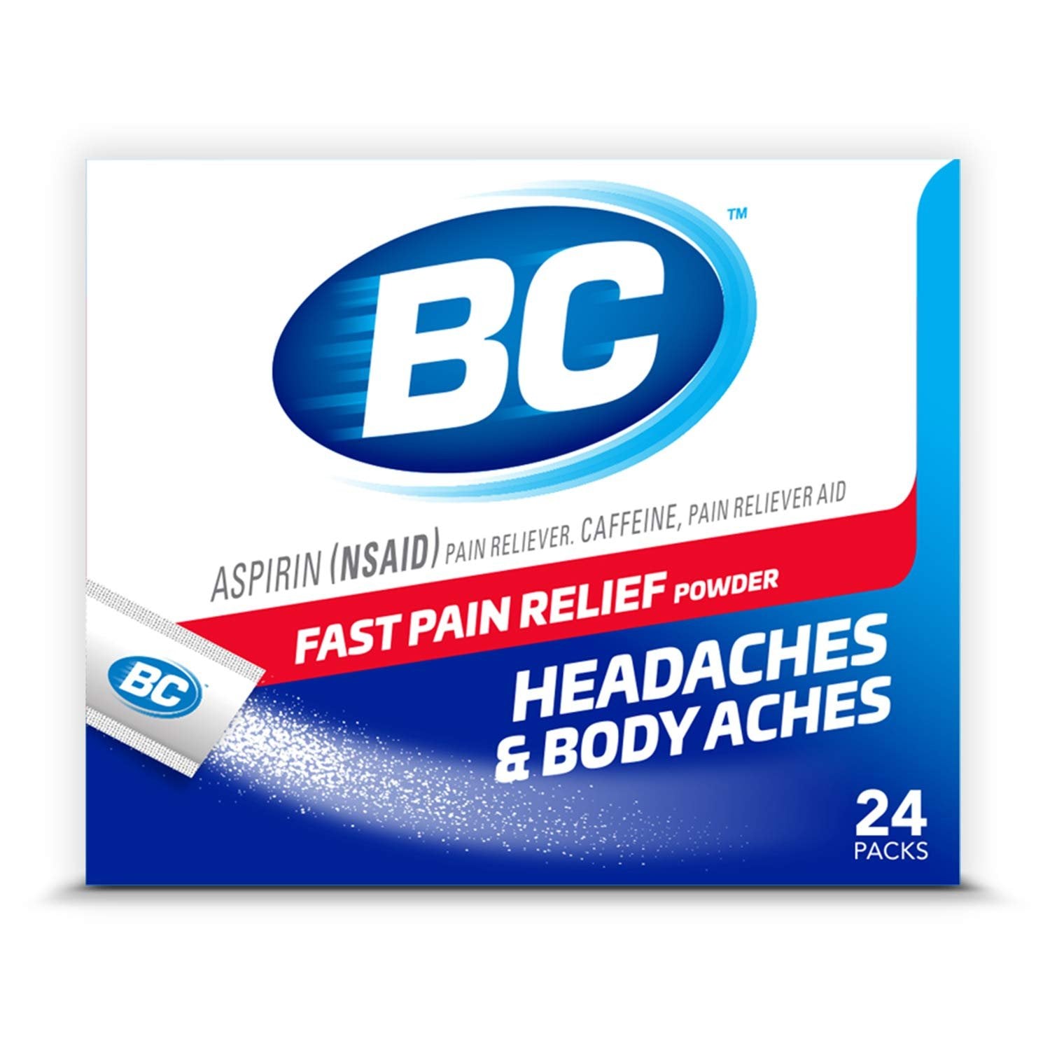 BC Powder Original Pain Reliever (24 Count, 2 Pack)/36pk