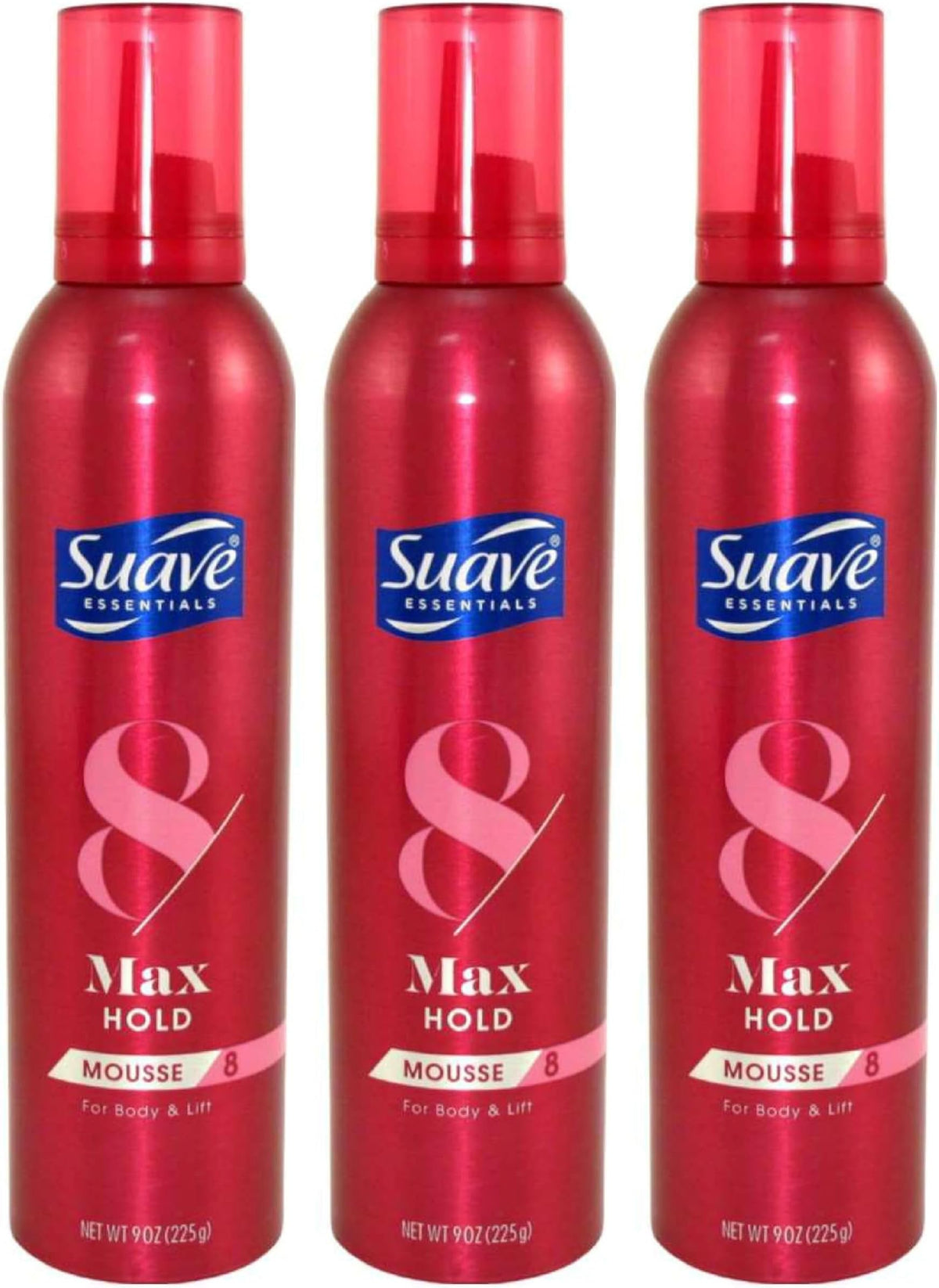 Suave Maximum Hold Mousse, 9 oz — 12 Per Case
