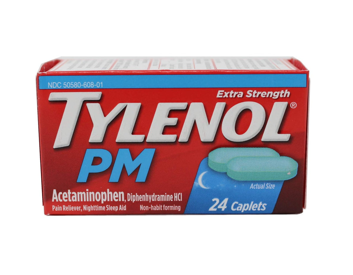 Tylenol PM Extra Strength Caplets (24 ct)/72pk