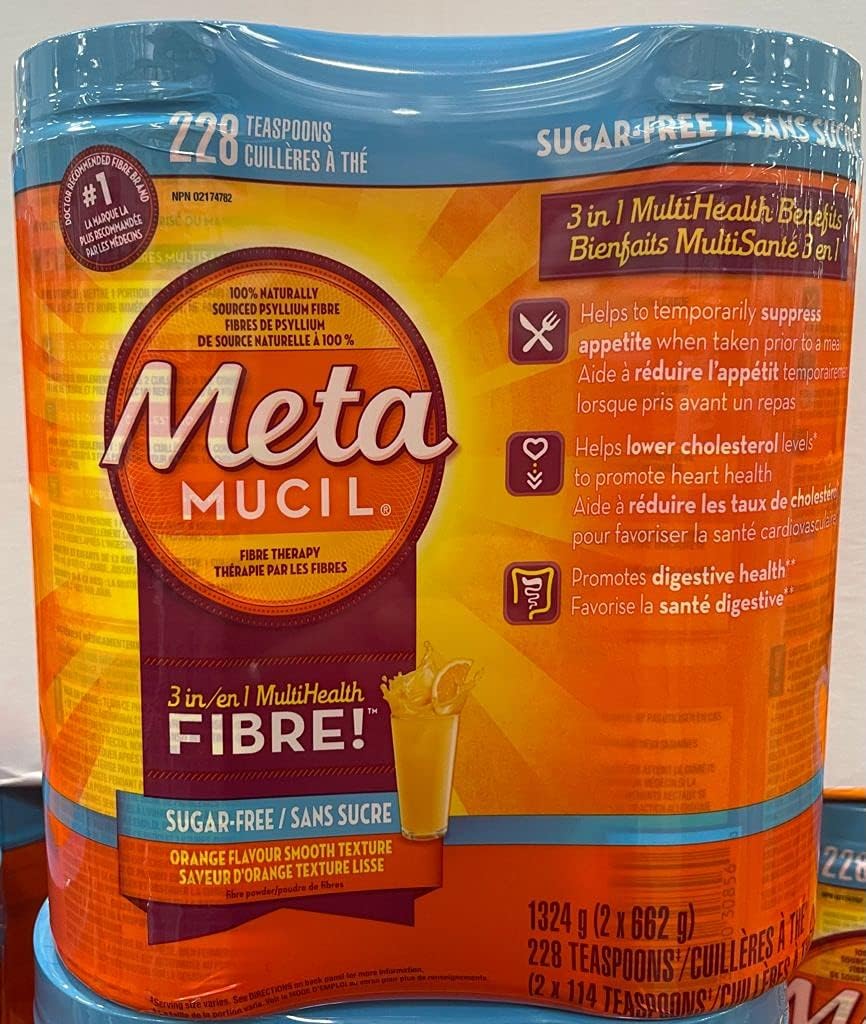 Metamucil ST Sug/free Org 6.1 oz — Case of 6