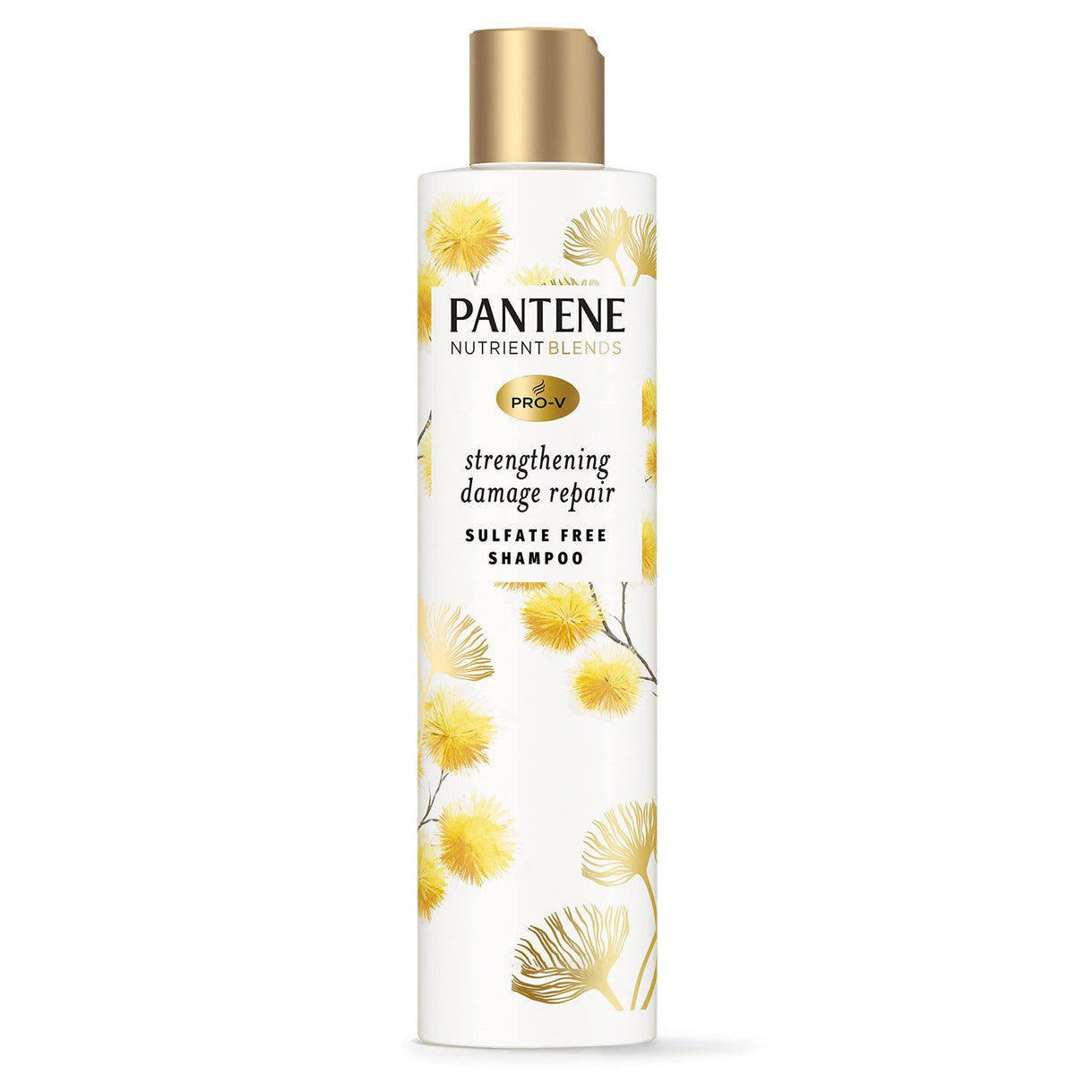 Pantene Sulfate Free Shampoo with Castor Oil (9.6 oz)/4pk