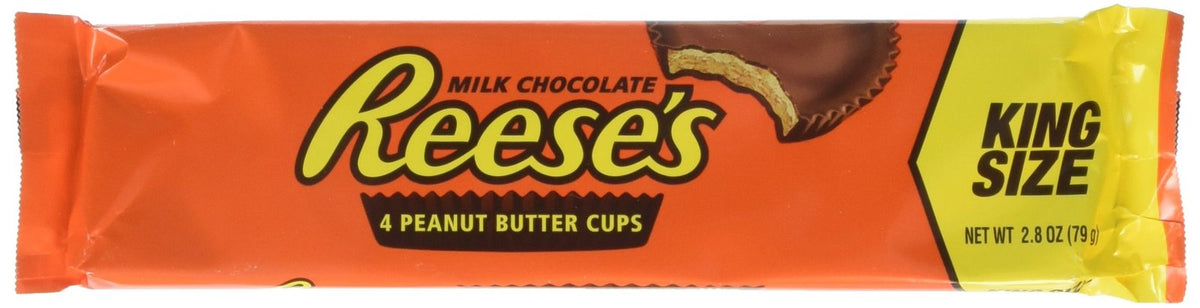 Reese's Peanut Butter Cup King Size (2.8 oz, Box of 24)/144pk