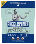 Suckerpunch Pickle Chips Classic Dill (3.4 oz, 12-pack)/12pk