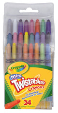 Crayola Twistables Mini Crayons (24 Count, 2 Pack)/12pk
