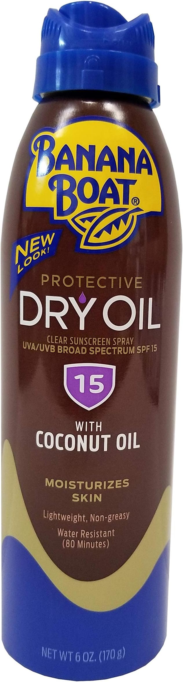 Banana Boat Ultra Mist Dry Oil SPF 15, 6 oz — 12 Per Case