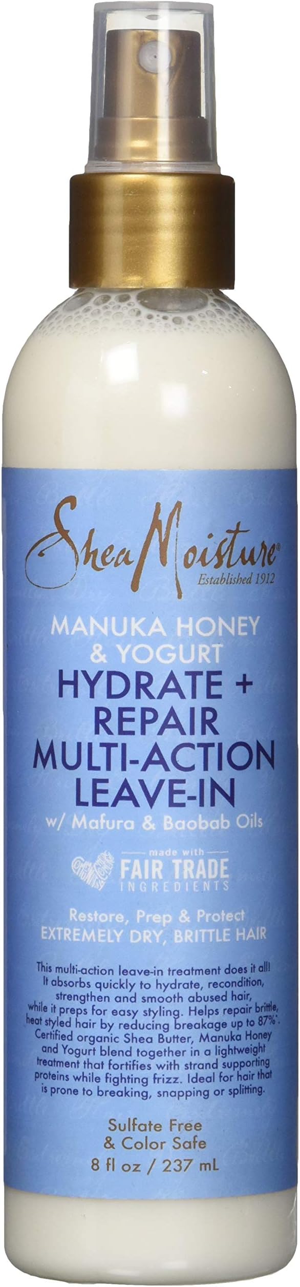 Unilever Shea Moist Manuka L/I Multi, 8 oz — 12 Per Case