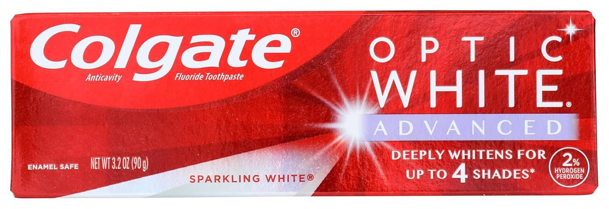 Colgate Optic White Toothpaste Sparkling White (3.2 oz)/24pk