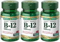Nature’s Bounty B-12 Tablets 500 mcg (300 ct)/24pk