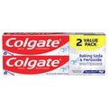 Colgate Baking Soda & Peroxide Toothpaste, Brisk Mint (6 oz, 2 Pack)/24pk