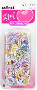 Scunci 2 Tone Polybands, 500 Count — 48 Per Case