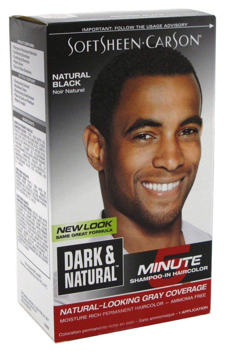 Dark & Natural Men’s Hair Color Natural Black (2 Pack)/12pk