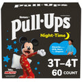 Pull-Ups Night-Time Training Pants Boys 3T-4T (60 Count)/1pk