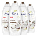 Dove Body Wash Coconut & Cocoa Butter (22 oz, 4-pack)/4pk