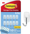 3M Command Hooks Clear Decor 6P — Case of 36