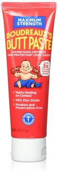 Boudreaux’s Butt Paste Maximum Strength (4 oz, Pack of 2)/24pk