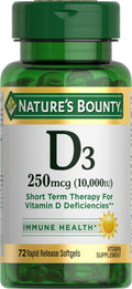 Nature's Bounty Vitamin D (72 Count)/24pk