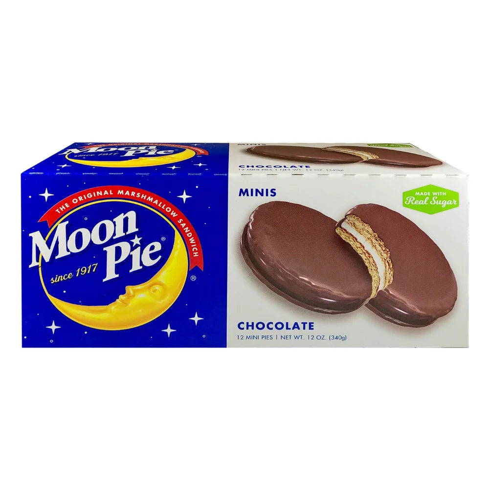 MoonPie Chocolate Mini Pies, 12 Ounce — 8 Per Case