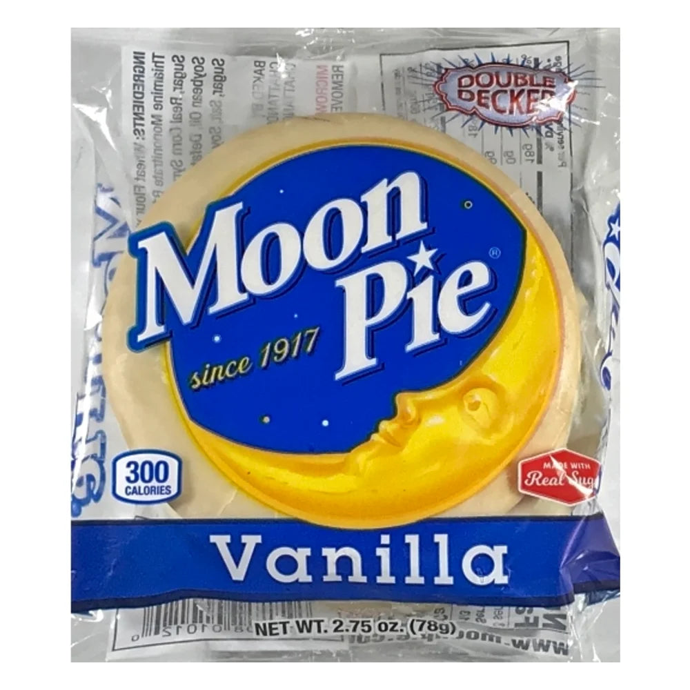 MoonPie Vanilla Double Decker Marshmallow Sandwich, 2.75 Ounce — 9 Per Case