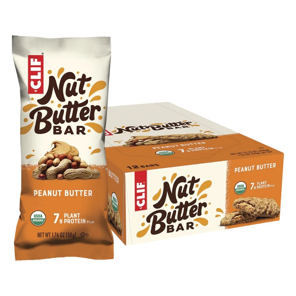 Clif Nut Butter Peanut Butter Bar, 1.76 Ounce — 12 Per Case