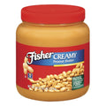 Fisher Creamy Natural Peanut Butter, 35 Pound — 1 Per Case