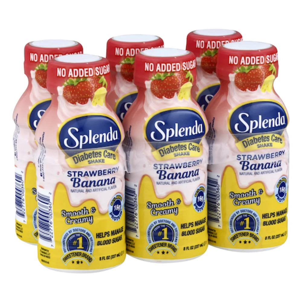 Splenda Shake Strawberry, 8 Ounce — 24 Per Case
