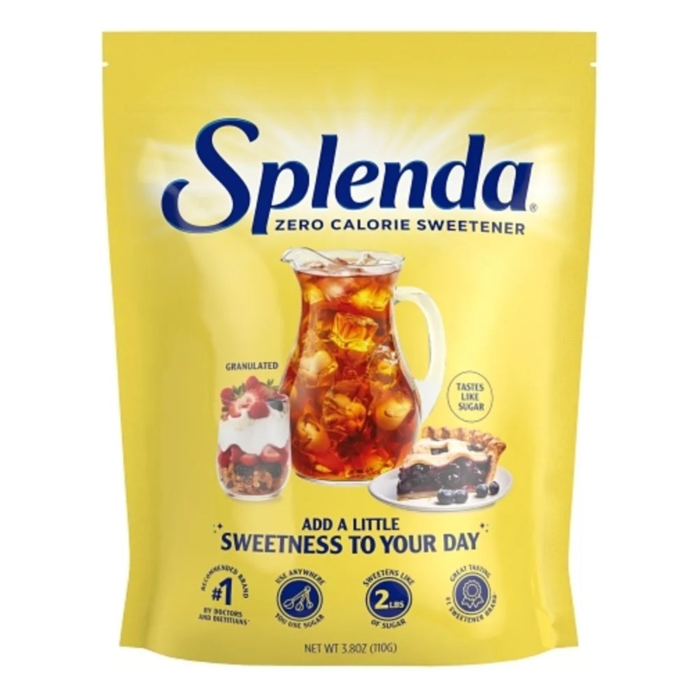 Splenda Zero Calorie Granulated Sweetener, 3.8 Ounce — 4 Per Case