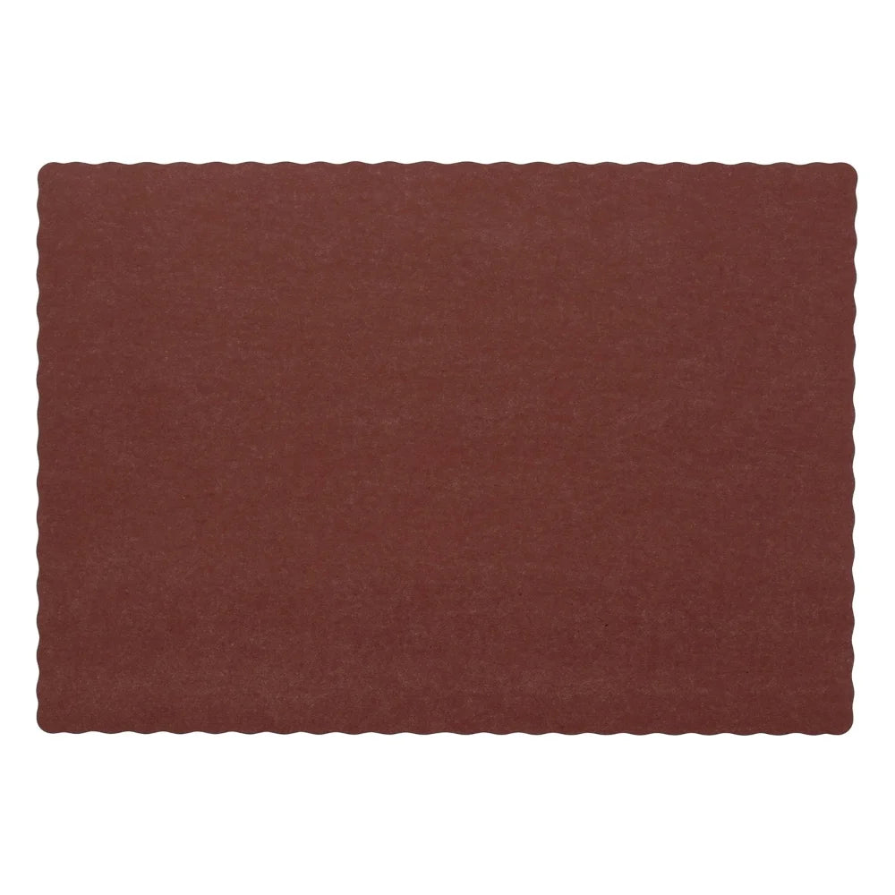 ACR 9.25 Inch X 13.25 Inch Burgundy Placemat — 1 Per Case