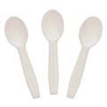 ACR White Plastic Taster Spoon — 1 Per Case