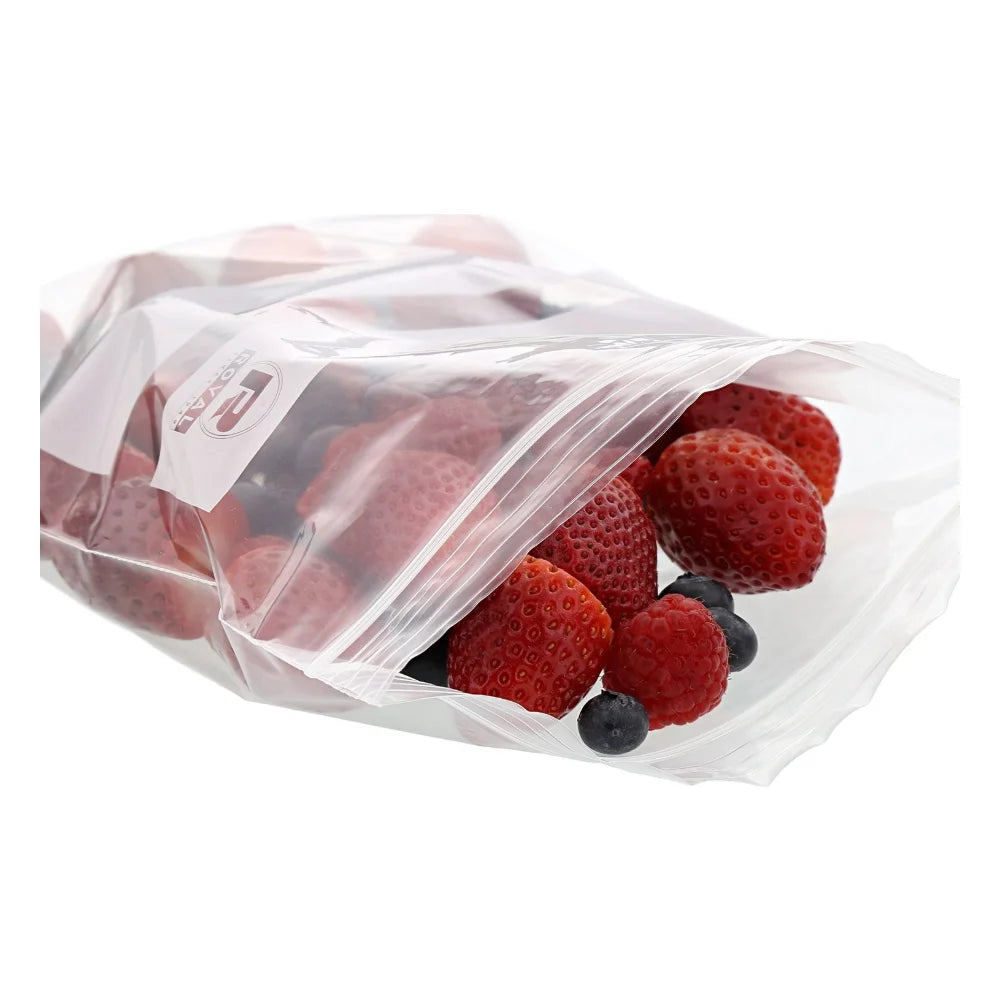 ACR Double Zipper Quart Bag 7" X 8", 500 Each — 1 Per Case