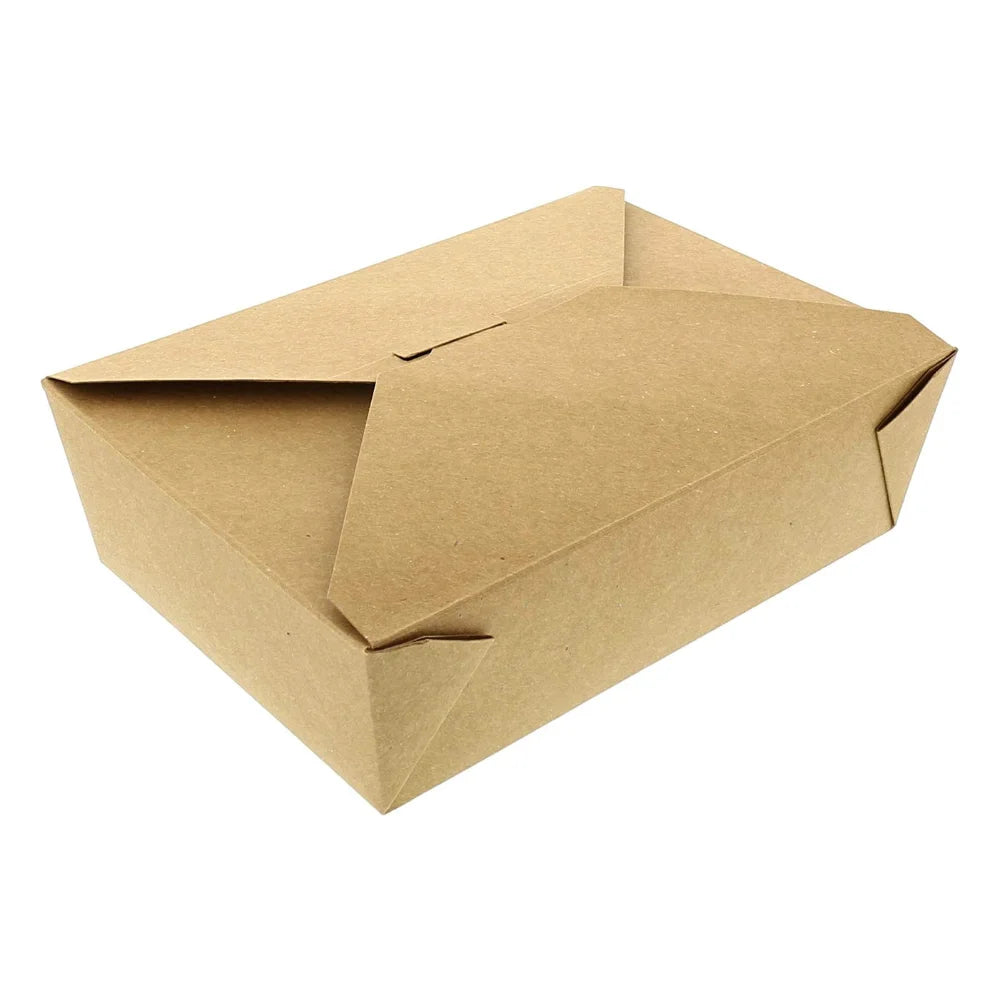 ACR #3 Kraft Folded Takeout Box 7.75 Inch X 5.5 Inch X 2.5 Inch — 4 Per Case