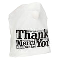 ACR 19 Inch X 18 Inch X 9.5 Inch 1 Mil Multilingual Wave Top Handled Bag, 500 Each — 1 Per Case