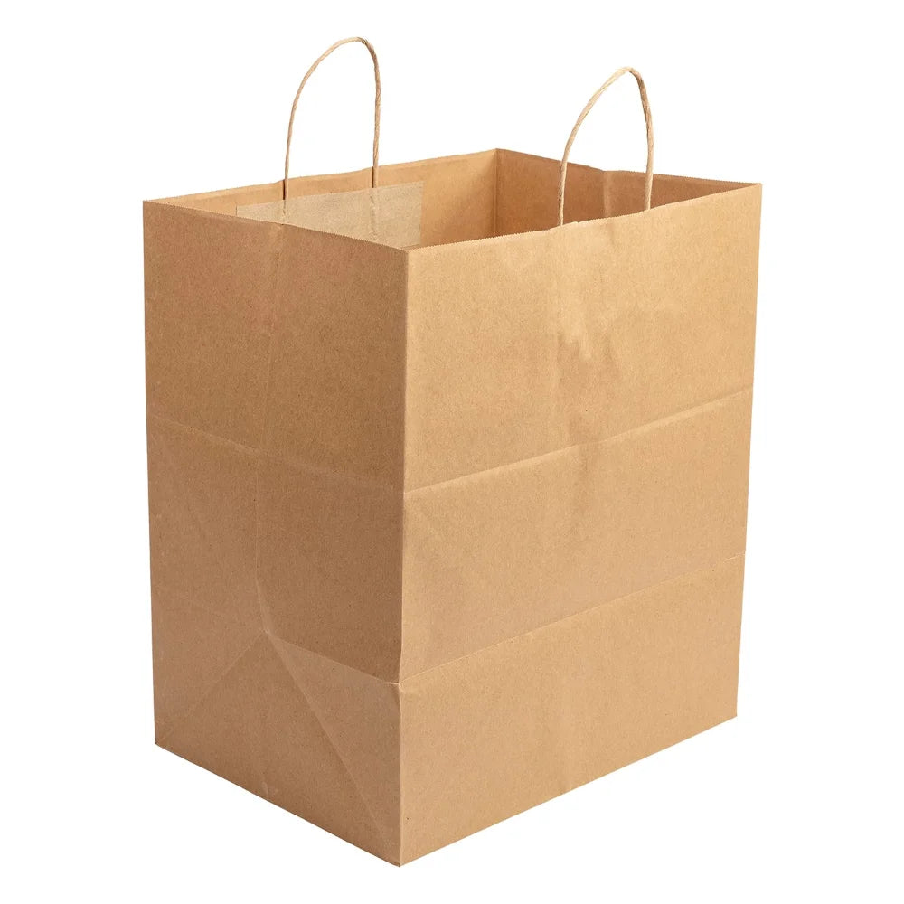 ACR Rope Handle Kraft Paper Bag 14X10X15-3/4 Inch — 200 Per Case