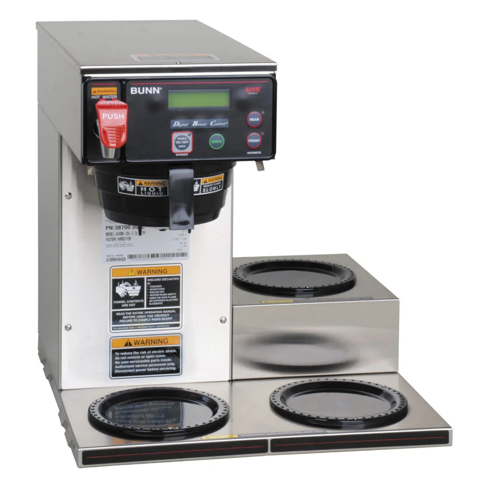 Bunn Axiom Divided 3 Coffee Maker, 1 Each — 1 Per Case