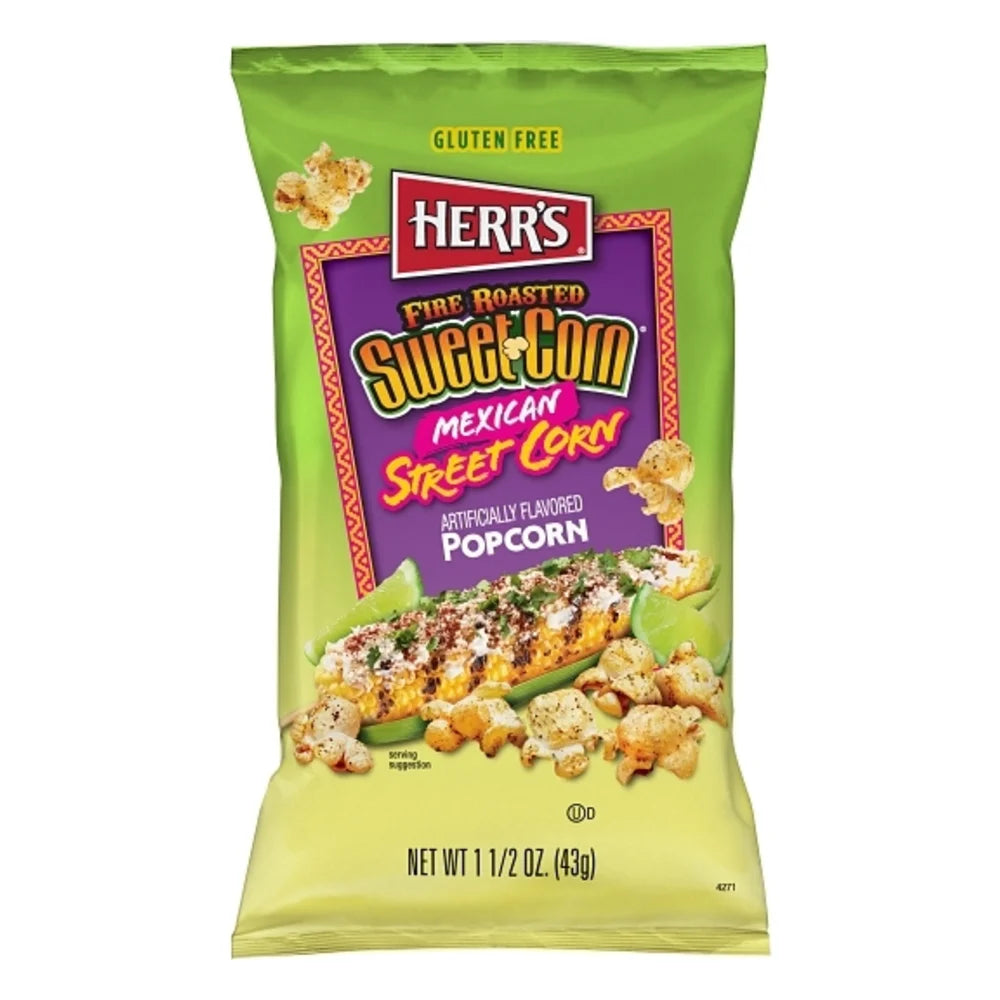 Herr's Fire Roasted Mexican Street Popcorn, 1.5 Ounce — 12 Per Case
