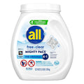 All Free Clear Laundry Detergent, 80 Count — 4 Per Case