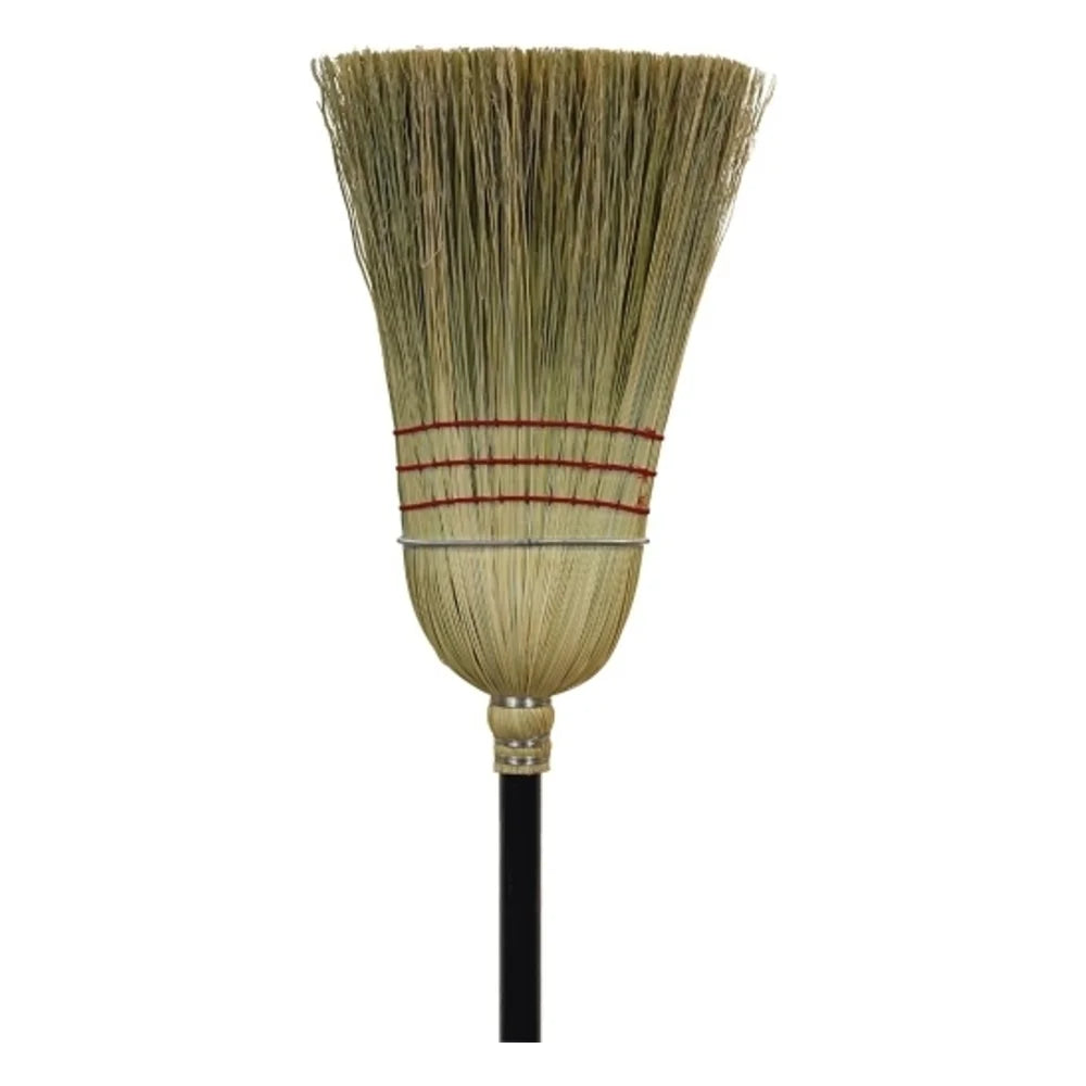 O-Cedar Commercial Warehouse Corn Wood Handle Economy Broom — 1 Per Case