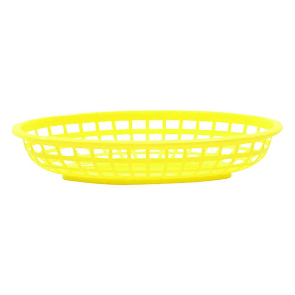 Tablecraft Basket Plastic Yellow — 1 Per Case