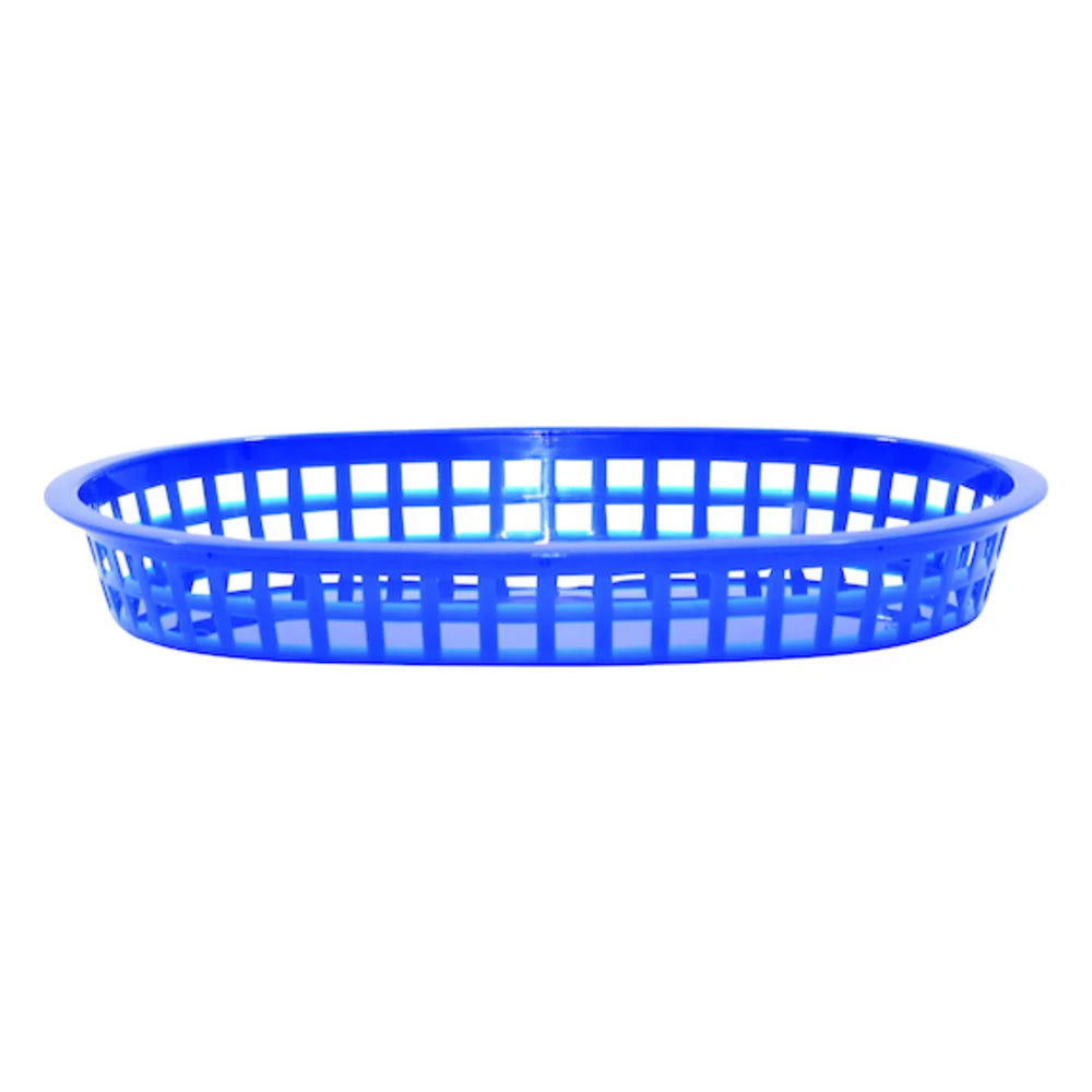 Tablecraft Basket Plastic Royal Blue, 10.5 Ounce — 1 Per Case